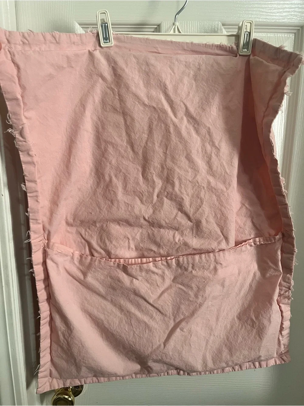 Threshold Blush Pink Chenille Duvet Cover Set Full/Queen 100% Cotton!